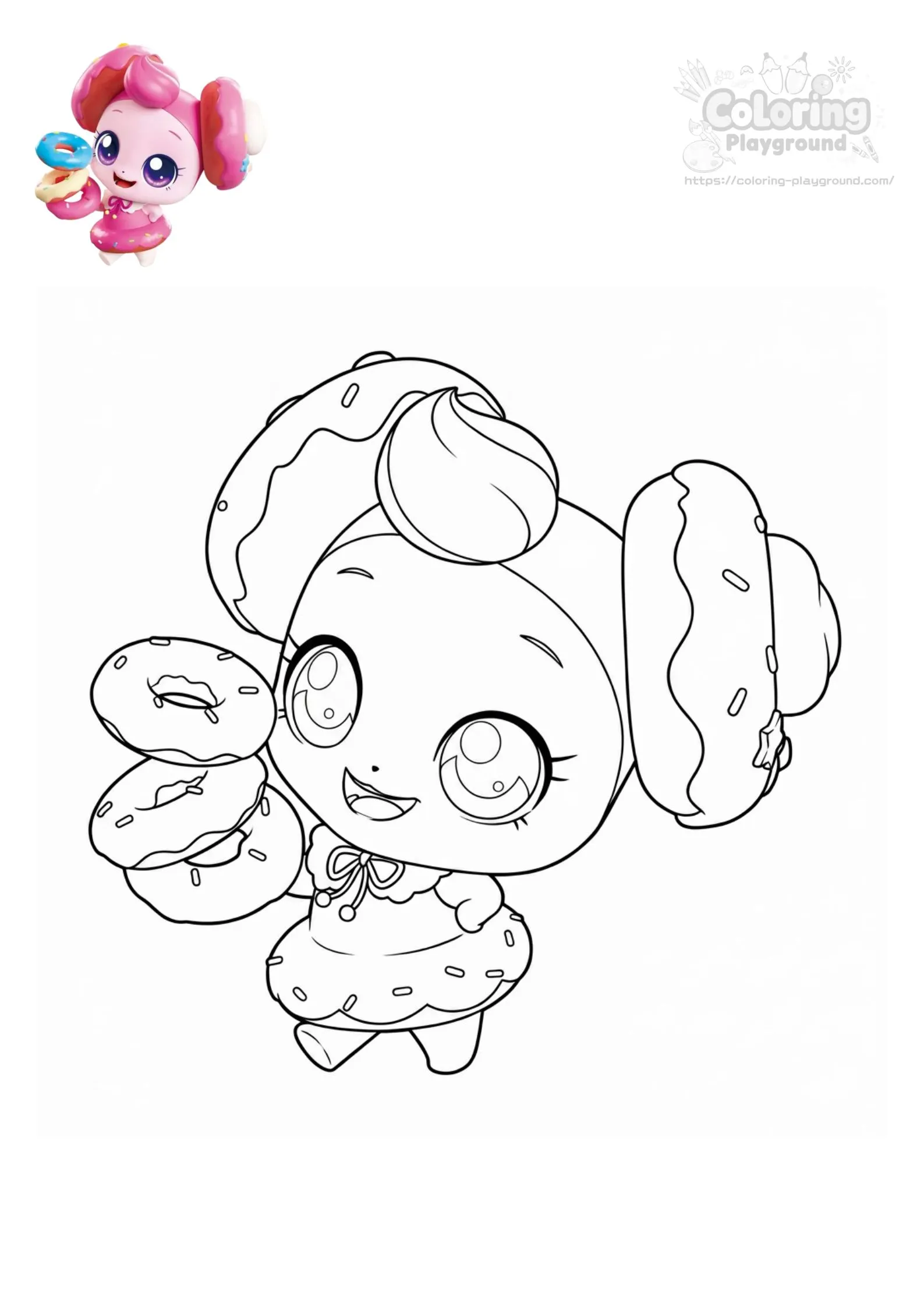 또너핑 - 티니핑 어린이 색칠공부 도안