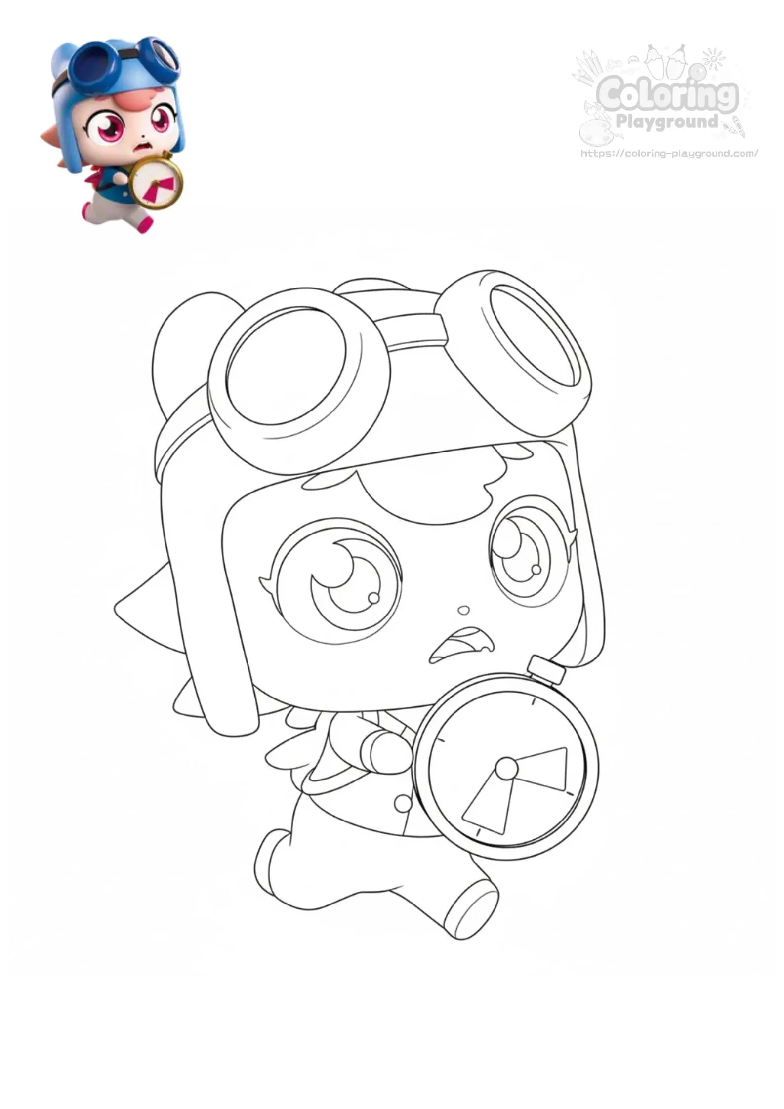 빨리핑 - 티니핑 어린이 색칠공부 도안