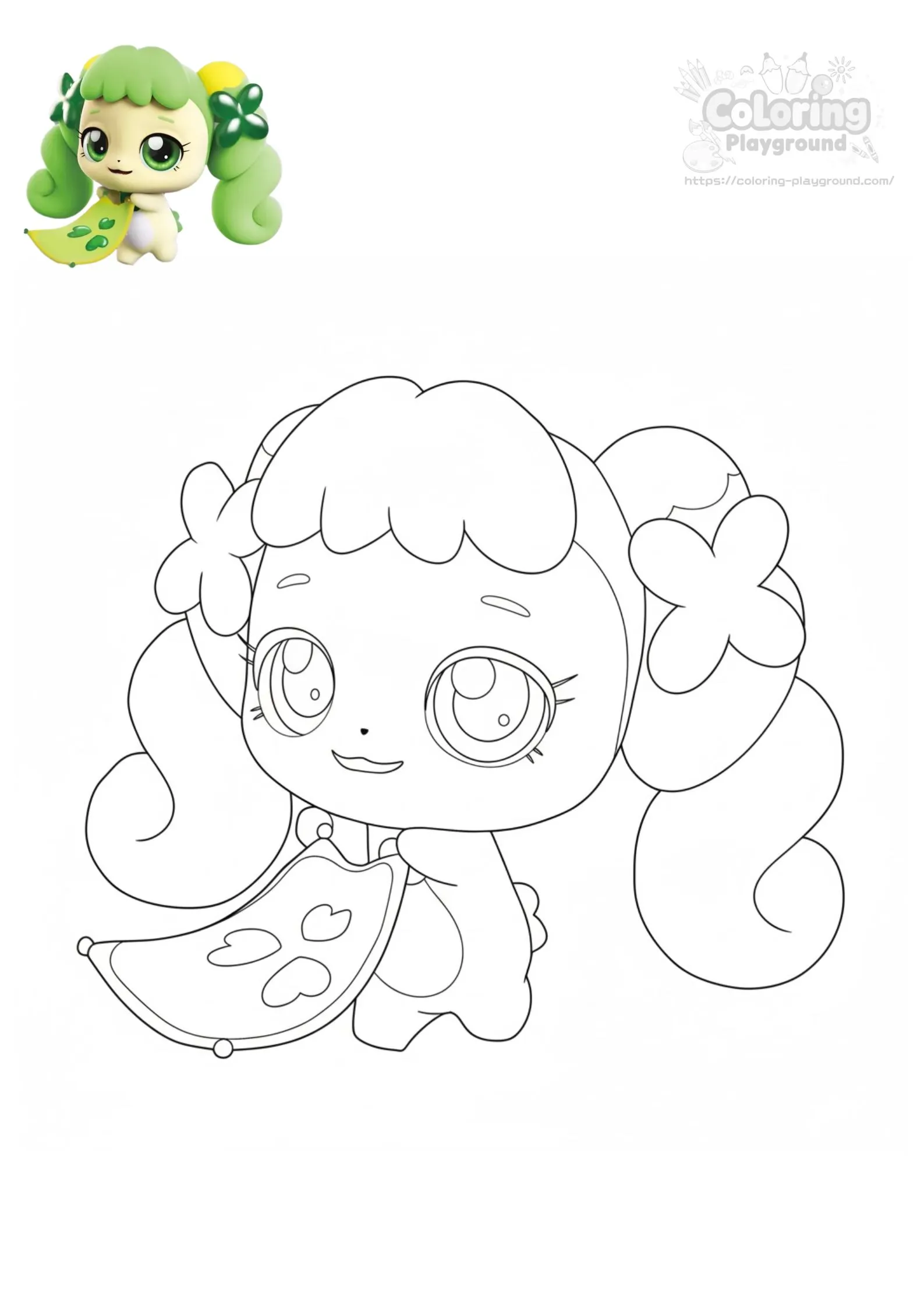 토닥핑 - 티니핑 어린이 색칠공부 도안