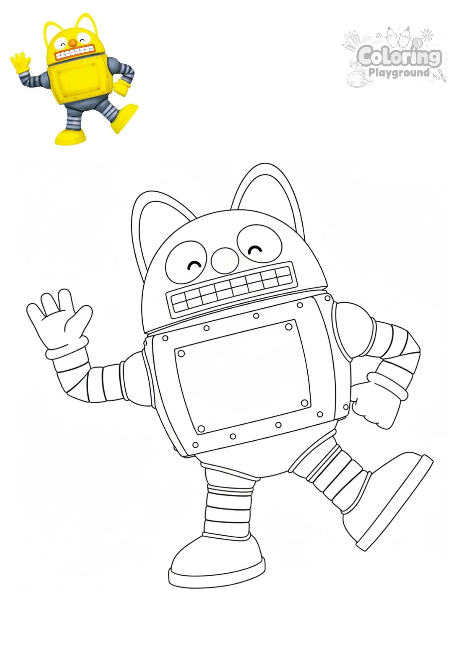 로디 - 뽀롱뽀롱 뽀로로 어린이 색칠공부 도안