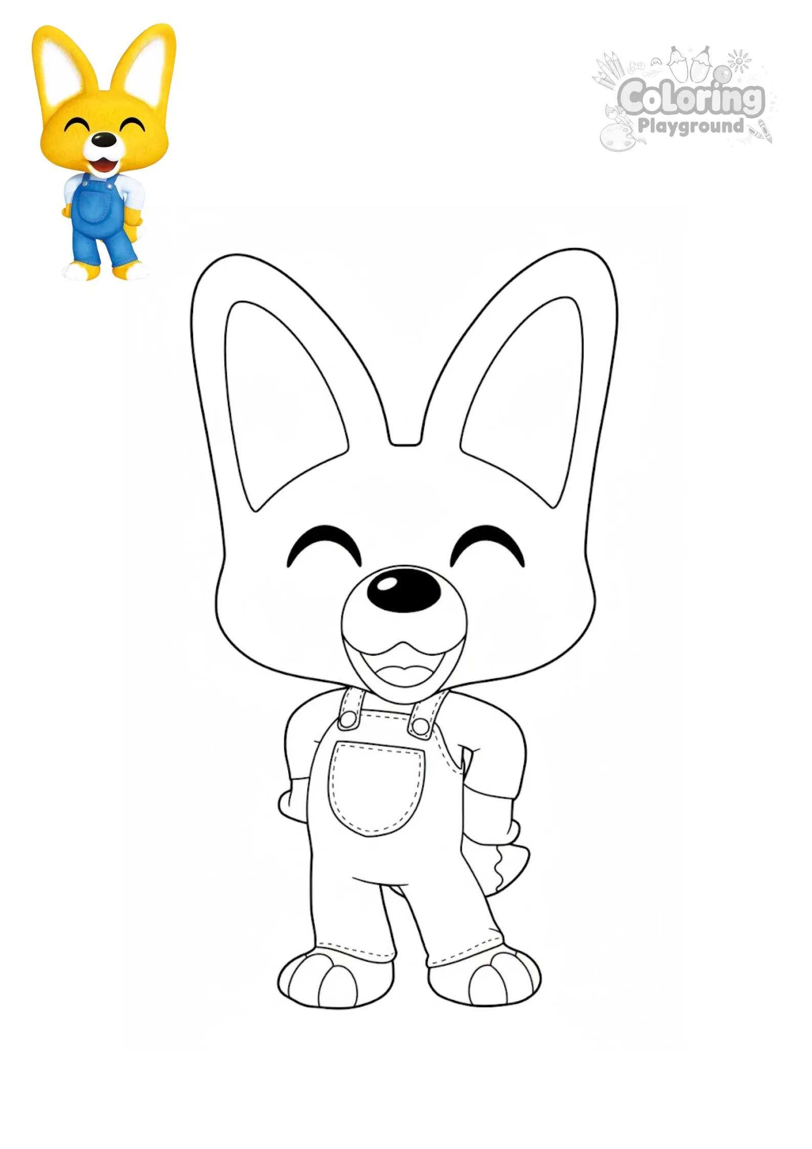 에디 - 뽀롱뽀롱 뽀로로 어린이 색칠공부 도안