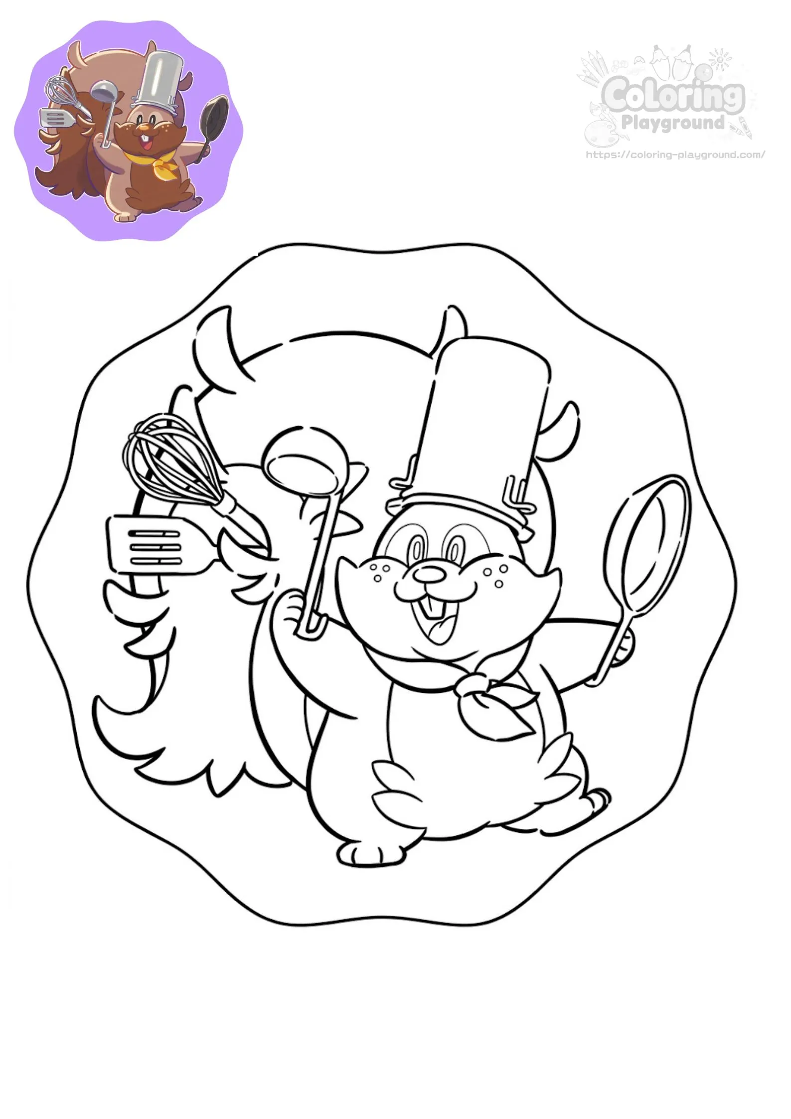 요씽셰프 색칠도안 - 포켓몬스터 어린이 색칠공부 도안